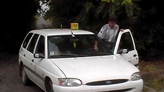 Black girl gets first years extreme rough interracial fucked in public by her horny big cock taxi driver