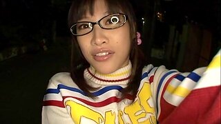 HD POV video of brunette Miku Sunohara giving a nice blowjob
