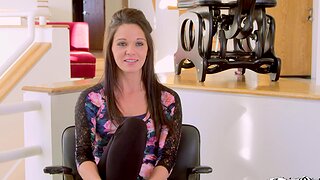 Stunning brunette darling moans while getting fucked - Dixie Brooks